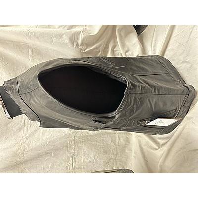 West Coast Choppers レザーライダースベスト WEST COAST CHOPPERS クラシックレザーベスト ブラック : 部品屋K&W