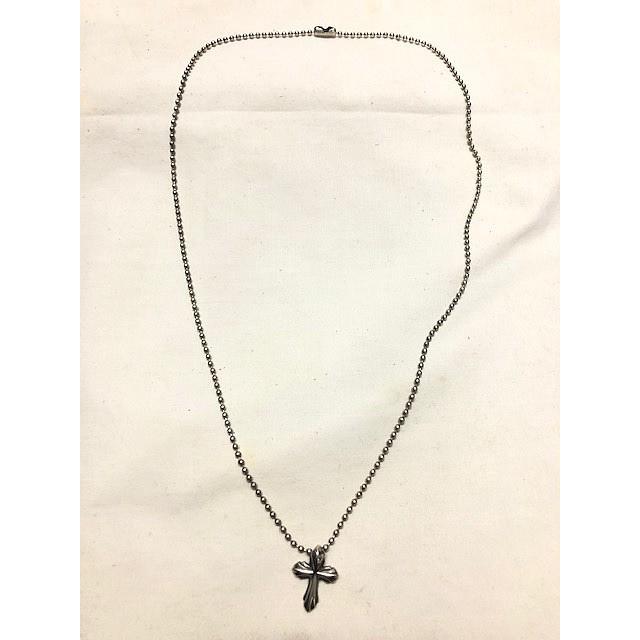クロス ボールチェーン 2ミリ Cross ball chain necklace 20”/Bill Wall Leather｜buhinyakw｜04
