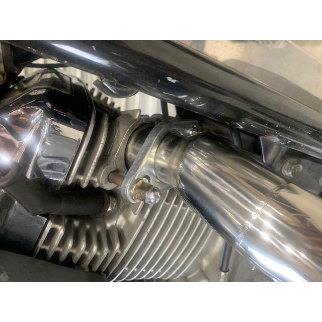 ホンダ（HONDA） STEED用ステンレス製ベントマフラー サイレンサー付き