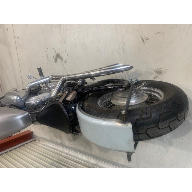 ホンダ（HONDA） STEED用ステンレス製ベントマフラー サイレンサー付き