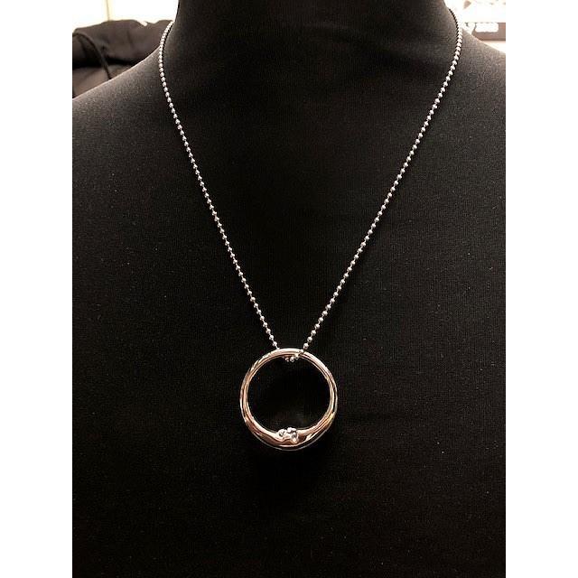 ムーン 月 ボールチェーン2ミリ MOON 20”ball chain#4 /Bill Wall Leather
