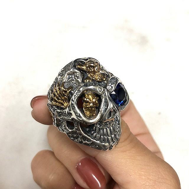 ブロンズ マスタースカル リング Ultimate Graffiti Master Skull w