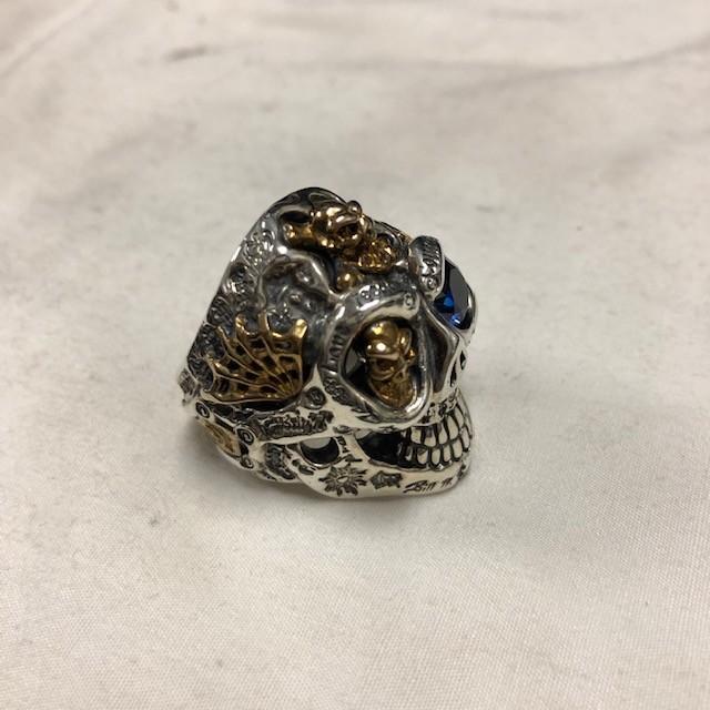 ブロンズ マスタースカル リング Ultimate Graffiti Master Skull w