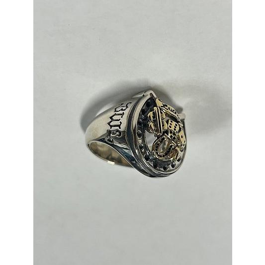 Horseshoe Ring with 