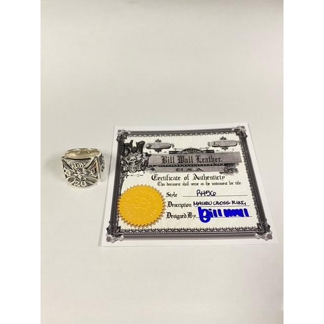 Iron Cross アイアンクロス リング/Bill Wall Leather : 部品屋K&W