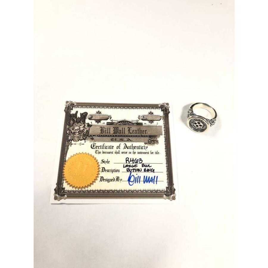 BWL ボタン LARGE Button RING/Bill Wall Leatherの画像