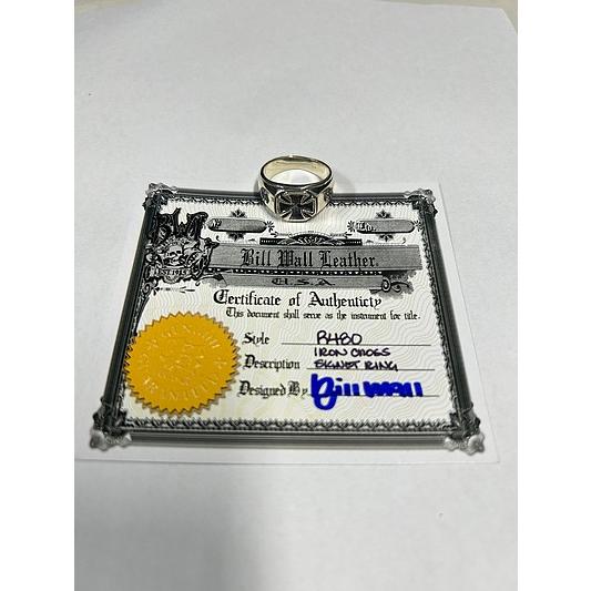 Iron Cross Signet Ring 10号/Bill Wall Leather : 部品屋K&W - 通販