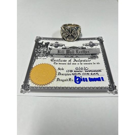 Shamrock Social Club 10th Anniversary Ring/Bill Wall Leather