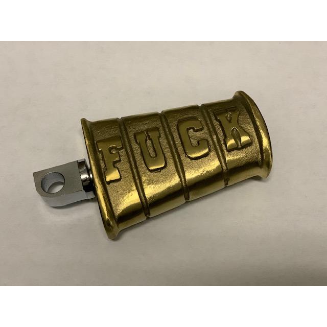 送料無料！真鍮（ブラス）製キックペダル！エボ　パンヘッド　ショベル　1449 送料無料！真鍮（ブラス）製キックペダル！エボ パンヘッド