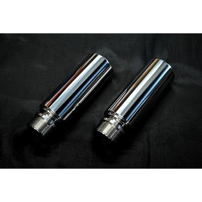 XS650用ステンレス製フォークジョイント 100mmロング（エアバルブ有り用）