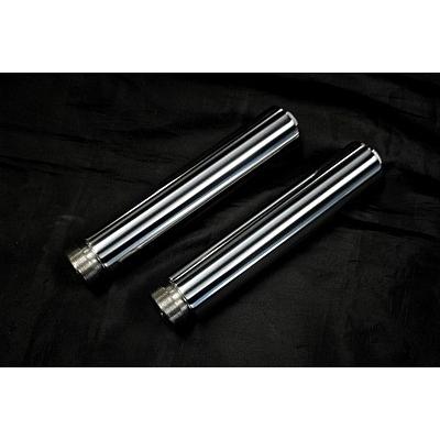 部品屋K&W XS650フォークジョイントバルブ無し用　サイズ:150mm XS650用ステンレス製フォークジョイント 150mmロング（エアバルブ無し