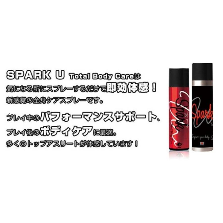 パルード SPARK U Total Body Care フォーム ブラック 120g【2個セット】
