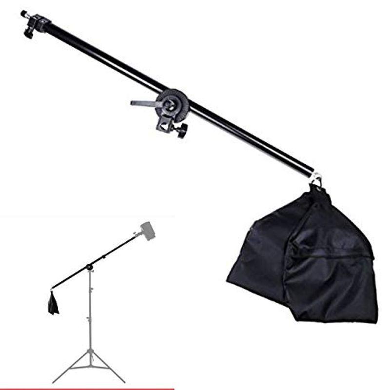 全日本送料無料 ブームアーム 撮影照明用 75 135cm伸縮調節可能 最大荷重2kg キャスターとサンドバッグ付き スタジオ写真ビデオに対応 ポイント10倍 Torefilmes Com Br