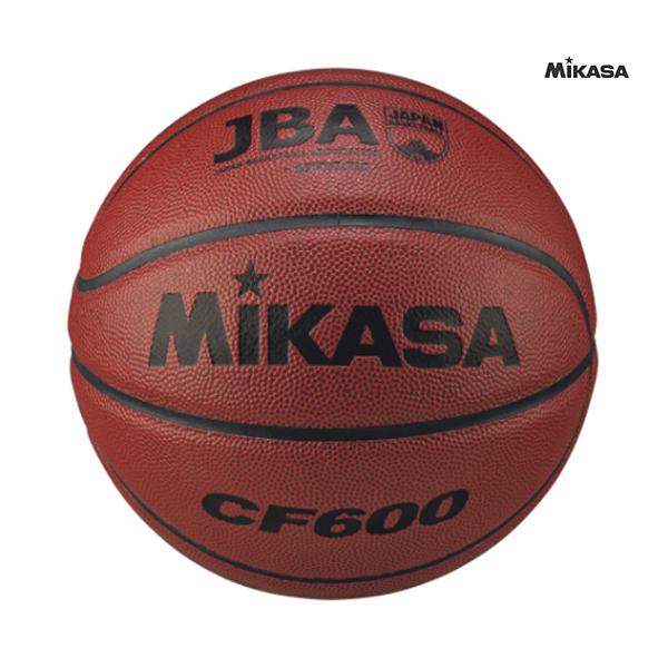 Mikasa ミカサ 女子用バスケットボール 検定球6号 CF600 ネーム加工可 人工皮革 ブラウン CF600｜bukatu