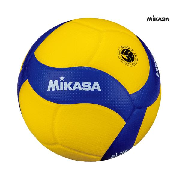 Mikasa ミカサ バレーボール V200W 国際公認球 検定球5号球 ネーム加工可 ブルー×イエロー V200W｜bukatu