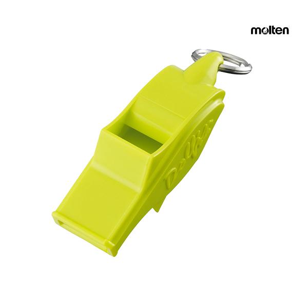 レフリー ホイッスル molten モルテン ドルフィンプロ 審判用 ホイッスル 紐付き イエロー  WDFPY | molten