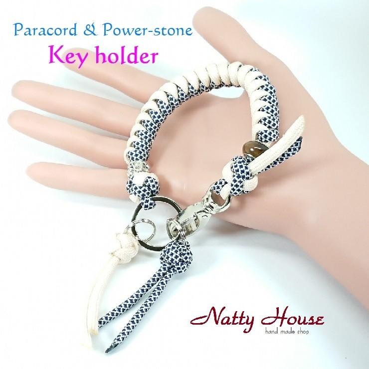 キーホルダー PARACORD バッグチャーム パラコード パラシュート 組紐