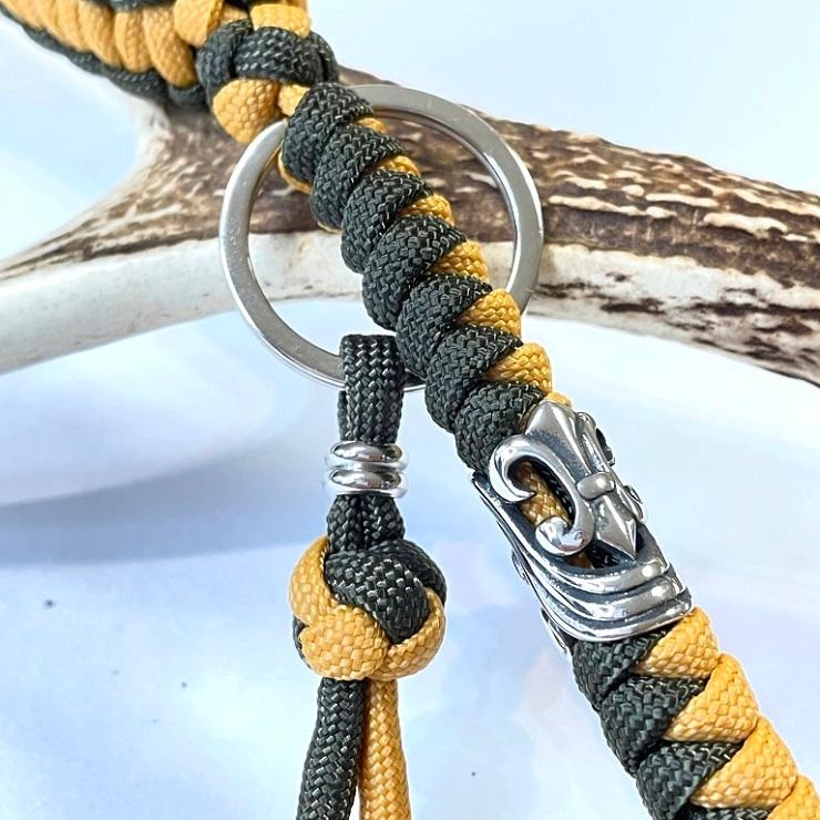 ウォレットチェーン ベルトループ パラコード パラシュート バイカー