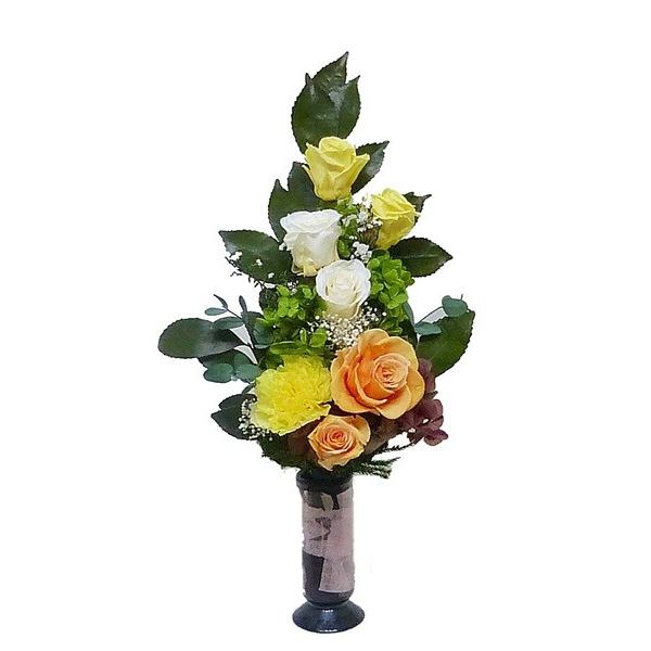 安いそれに目立つ 仏花倶楽部 のプリザーブドフラワー仏花２７１ サイズm 仏壇用花束アレンジメント 期間限定送料無料 Royalheritage Jo