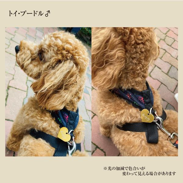 迷子札 ハート型 アルミ製 ネームプレート 名札 小型犬 猫にもオススメ |  | 12
