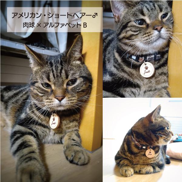 迷子札 犬 革 おしゃれ 猫 軽量 本革 両面 レザー ドッグタグ ペット ネームタグ マーク シルエット 寄付付き |  | 13