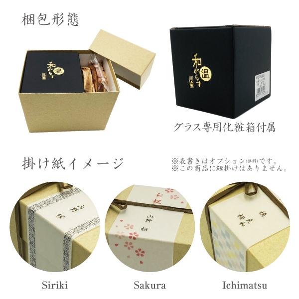 グラス 焼酎 日本製 ハンドメイド 和がらす コルクコースター付き お湯割り 耐熱 ギフト プレゼント | 東洋佐々木ガラス | 09