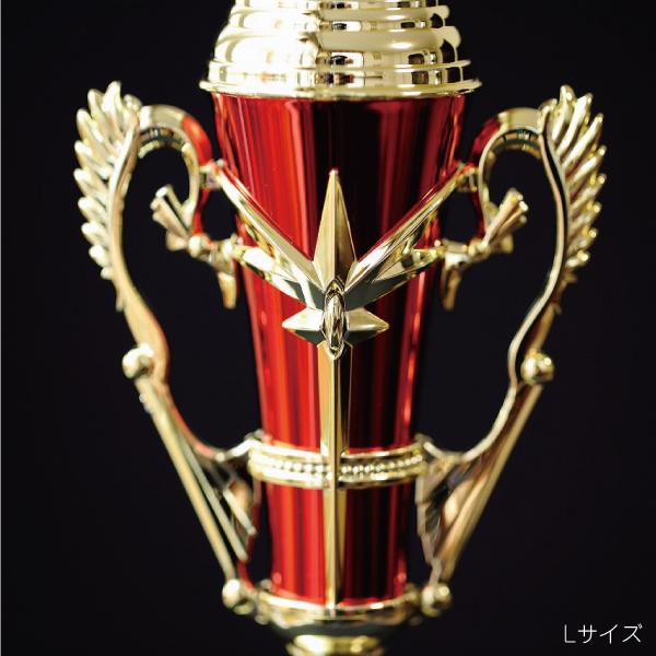 トロフィー 優勝 箱入り ゴルフ コンペ 記念品 レッド リボン付