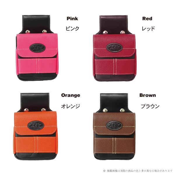 SPG 本革 セレクトポーチ＆ボールホルダー２個セット　パークゴルフ　ウェストポーチ | SPG | 05