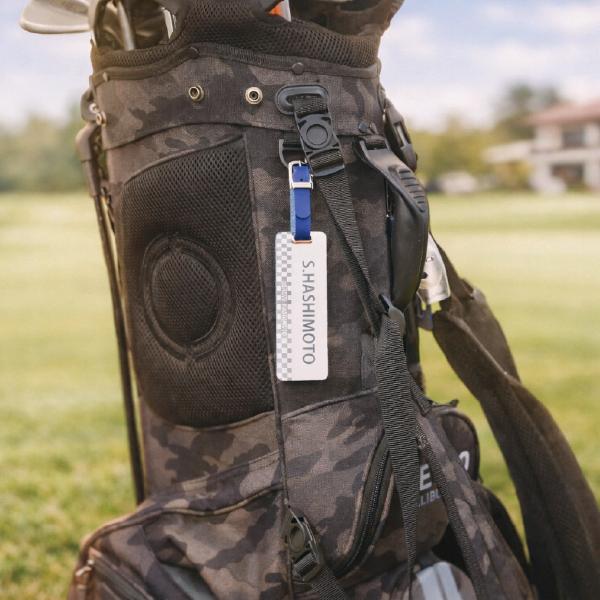 ゴルフ ネームプレート マーカー クリップ ギフト キャディーバッグ 名札 タグ 誕生日 プレゼント ホールインワン 記念品 |  | 07