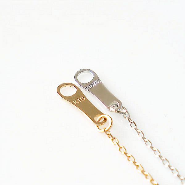 K18 ネックレス あずきチェーン 40cm K18 K18YG K18PG チェーン ネックレス 40cm アズキチェーン カット