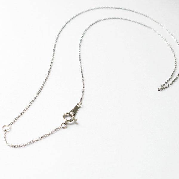 プラチナ Pt850 PT チェーン ネックレス 40cm アズキチェーン カットアズキ 角アズキ 0.75mm 小豆 あずき カジュアル 細め クサリ プラチナチェーン 送料無料の画像