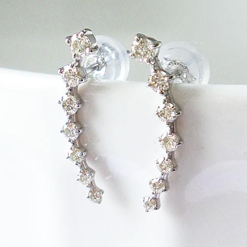 PUERTA DEL SOL 10金 ダイヤモンド ピアス ダイヤデザイン PUERTA DEL SOL 10金 ダイヤモンド ピアス ダイヤデザイン PUERTA DEL