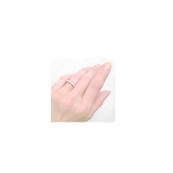 プラチナ ハーフエタニティリング ダイヤモンド 0.7ct 指輪 エタニティリング Pt900 エタニティ レディース ジュエリー プレゼント 記念日 送料無料の画像