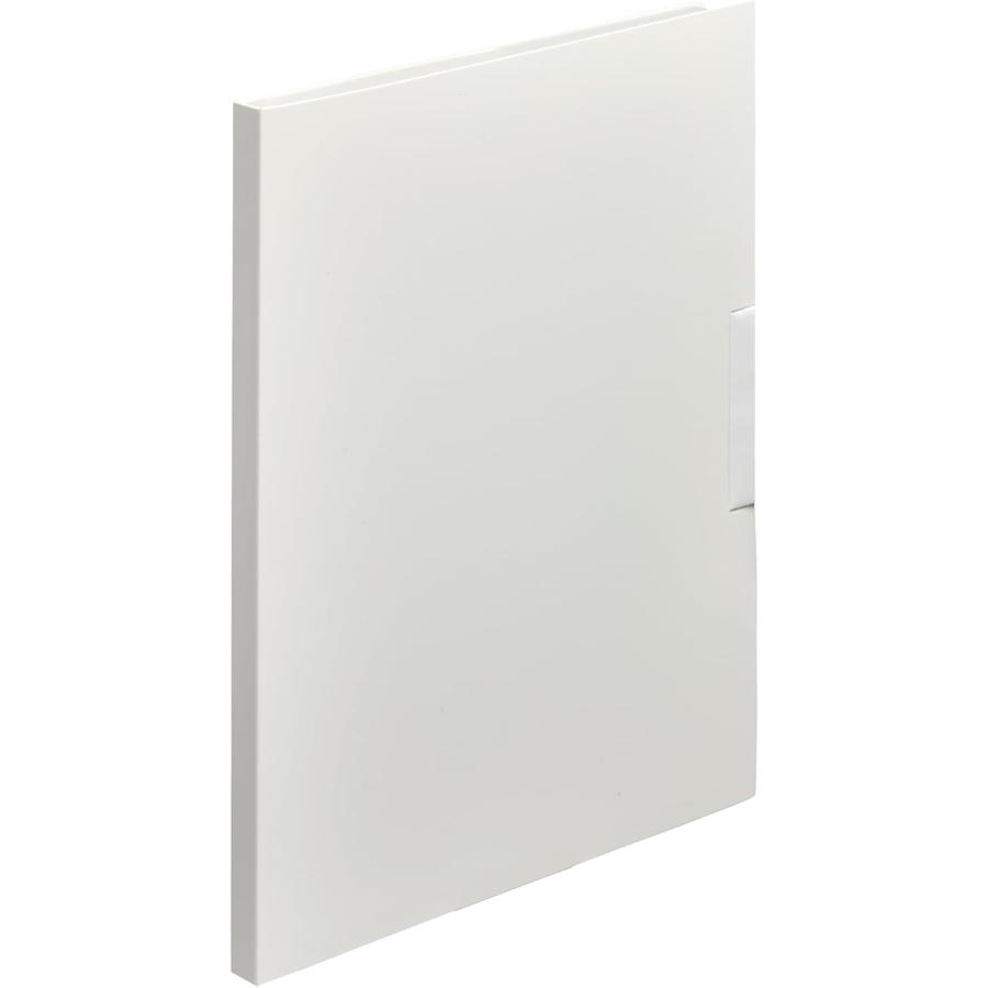 冷蔵庫ピタッとファイル 見開きポケットタイプ　スキットマン　冷蔵庫　整理　すっきり　おたより　献立　献立表　ブラック ホワイト | KING JIM | 02