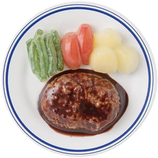 【送料無料】　郵便受届け　ミドリ 磁石 ミニ　マグネット 1個入 ハンバーグ柄 43442006　おみやげ　インバウンド |  | 01