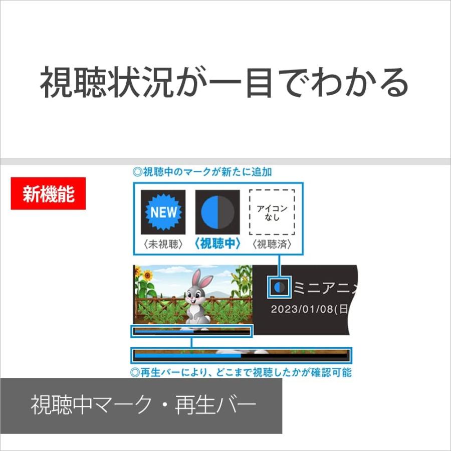 SONY（ソニー） 2TB 2チューナー 4K ブルーレイレコーダー BDZ-FBW2200