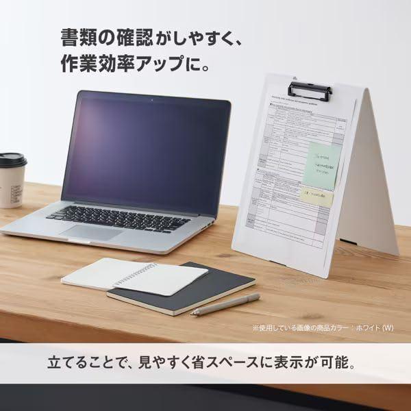【全国送料無料】　セキセイ クリップボード スタンド式 発泡美人 A4  ブラック FB-2126-BK ホワイト　FB-2126-W | セキセイ | 04