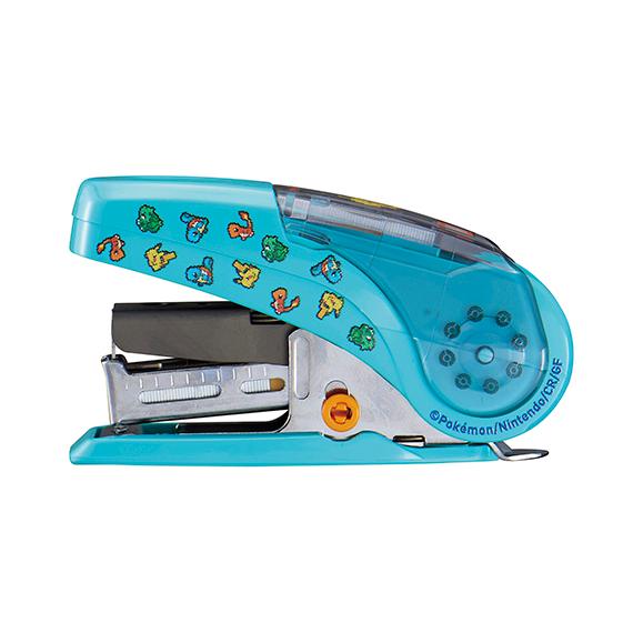 ホッチキス サクリ ポケモン 20枚綴じ 予備針ポケット付き デザイン アニメ キャラクター | サクリ