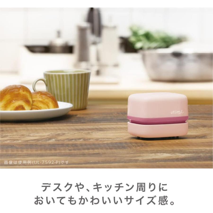 ソニック  卓上クリーナー ユートリムエル スージーコロン 乾電池式 UL-7592　かわいいサイズ　パワフル　簡単　ピンク　バイオレット　ネイビー　グリーン |  | 01