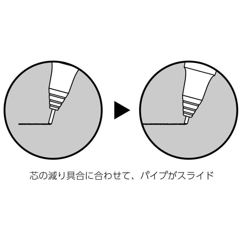 【全国送料無料】　ぺんてる シャープペン オレンズAT 限定 0.5mm XPP2005　アッシュブロンズ ウィスタリア　コバルトグリーン　セレストブルー | オレンズ | 08