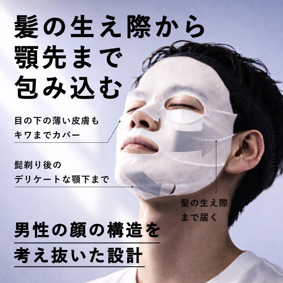 パック・フェイスマスク B.A THE MASK BULK HOMME（バルクオム） フェイスマスク メンズ THE FACE MASK