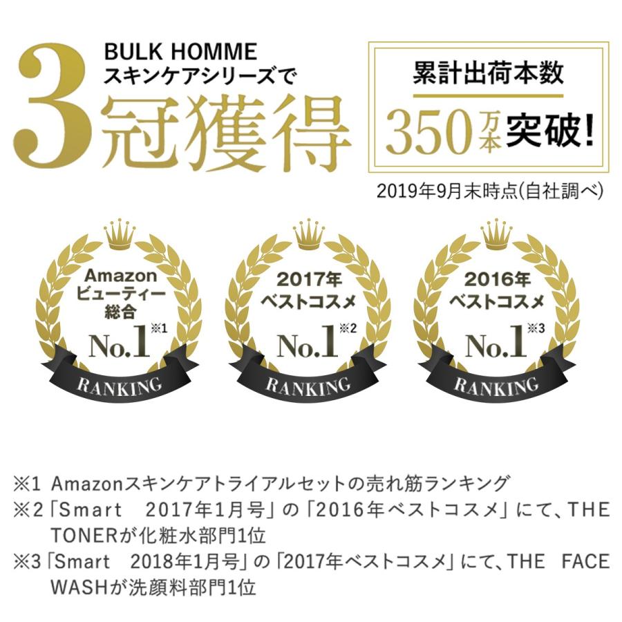 バルクオム シャンプー トリートメント セット THE SHAMPOO＆THE TREATMENT SET メンズ スキンケア  スカルプ スカルプケア 頭皮 20代 30代 40代 50代｜bulkhomme｜08