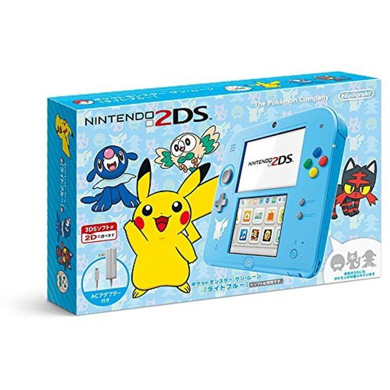 超目玉枠 ニンテンドー2ds サン ムーン ライトブルー ポケットモンスター ニンテンドーds