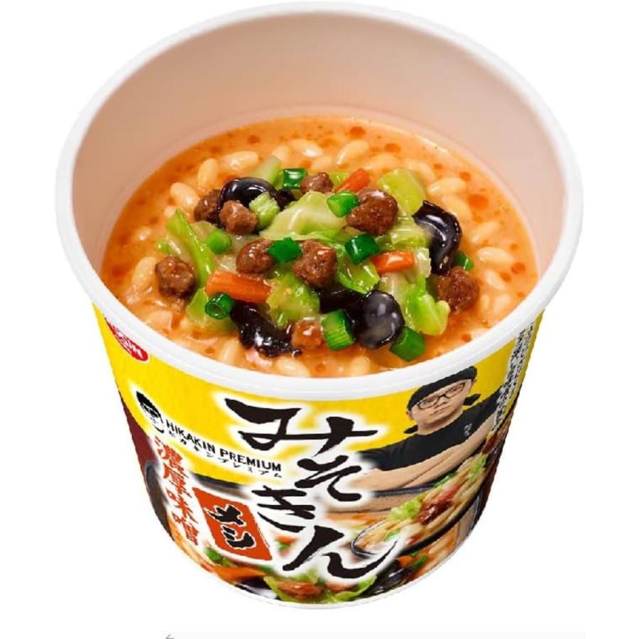 HIKAKIN PREMIUM カップメシ みそきん濃厚味噌メシ ヒカキン HIKAKIN PREMIUM カップメシ みそきん濃厚味噌メシ ヒカキン