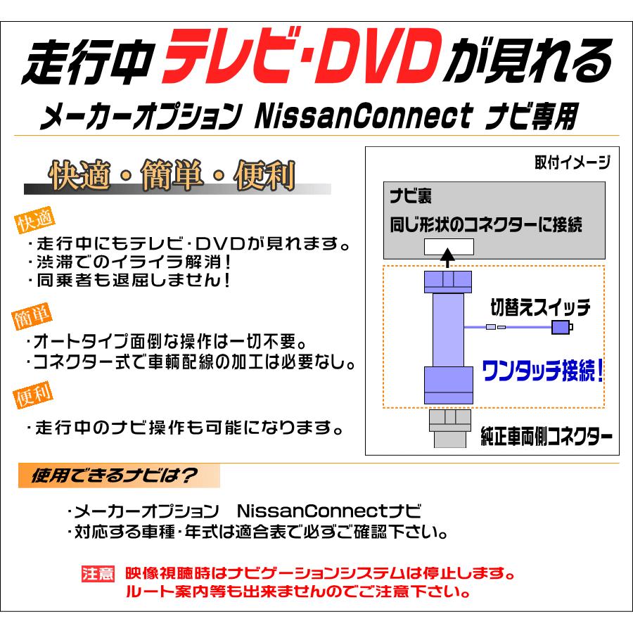 テレビキット 日産 セレナ（C26・NC26・FNC26・HC26・HFC26 H26