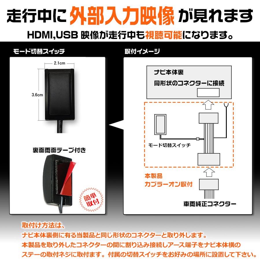 テレビキャンセラー ホンダ VX-240ZFE / LX-240ZFE 走行中に外部 テレビキャンセラー ホンダ VX-240ZFE / LX-240ZFE 走行中に外部