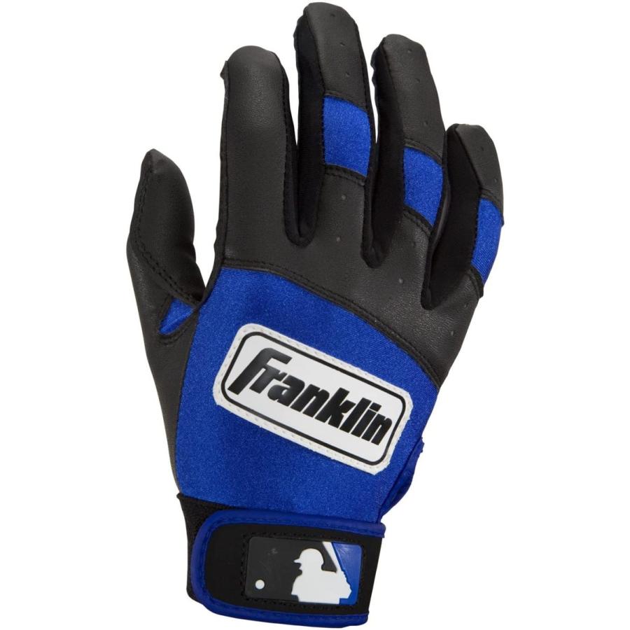 日本最大級 Franklin Sports Youth Classic Series Batting Gloves Large Black Royal 新品 Searchshop Gr