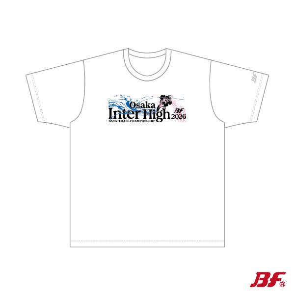 記念TシャツC柄 大阪インターハイ2026 バスケ IH 近畿 シンプル : 株式