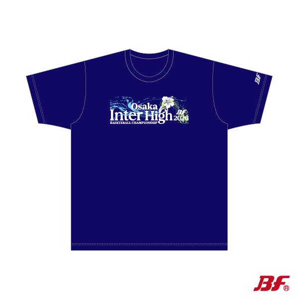 記念TシャツC柄 大阪インターハイ2026 バスケ IH 近畿 シンプル : 株式