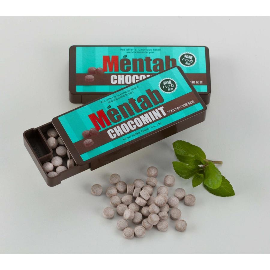 北見ハッカ通商　Mentab メンタブ チョコミント味 9g(70粒入り)　×12個セット｜bullish｜03